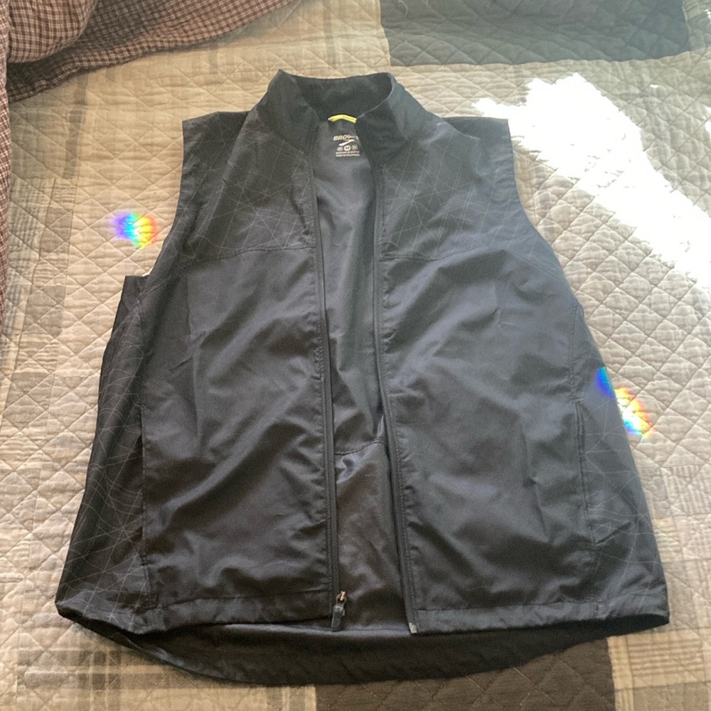 Brooks Reflective Running Men's Black Vest